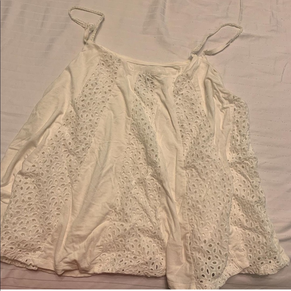 White tank top